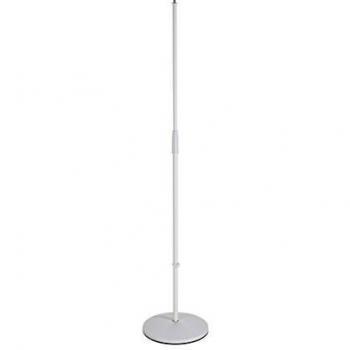 K&M 260/1 White Microphone Stand - Lightweight, Pure White Finish