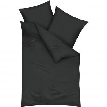 Kaeppel G-130006-39D4-VA97 - Juego de fundas para edredón, 200 cm x 200 cm, color negro