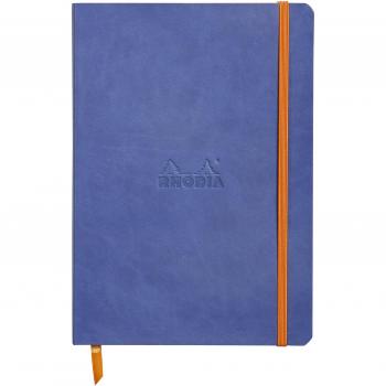 Cuaderno Rhodiarama A5 Azul Zafiro con Puntos