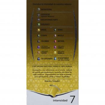 Café FORTALEZA - Cápsulas de café con Aroma Vainilla Compatibles con Nespresso