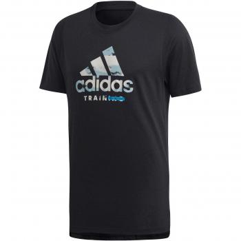 adidas B tee Logo Camiseta, Hombre, Negro, 2XL