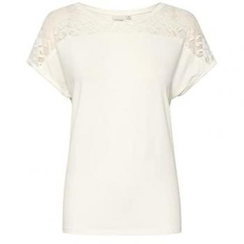 Cream Trulla Women's Jersey T-Shirt, Snow White