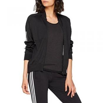 adidas W ID Kn Bom Jk, Chaqueta para Mujer, Negro, XS
