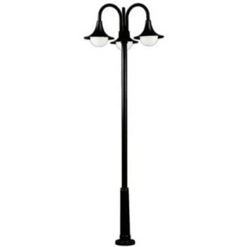 Farola Elegante Albert Leuchten 171, 3 luces, negra