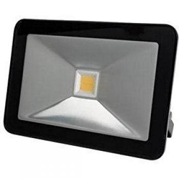 Proyector Led de Diseño 20W Blanco Cálido Carcasa Negra