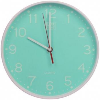 Reloj de Pared Silencioso Oxford Calm 25cm Ice Mint