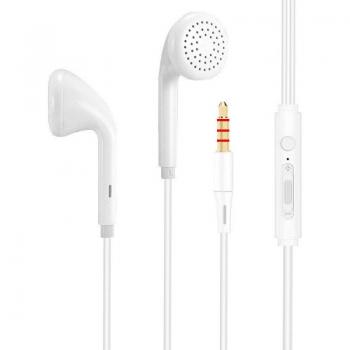 Auriculares internos de cabeza plana con graves profundos, clásicos y universales para móvil y ordenador, compatibles con Iphone 6, 6S, Samsung Vivo y HUAWEI
