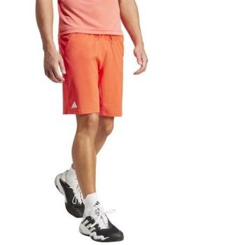 adidas Ergo 7in Shorts Hombres - Naranja, Pantalón corto de tenis, color rojo brillante, talla XL, longitud de 7 pulgadas
