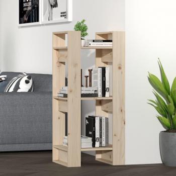 Librería/partición 41x35x91 cm madera maciza de pino