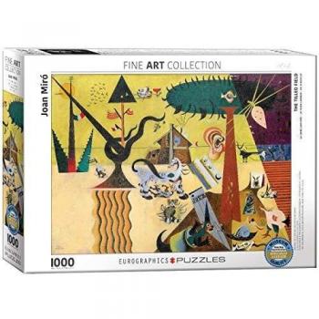 Eurographics Joan Miro The Tilled Field 1000-Piece Art Puzzle