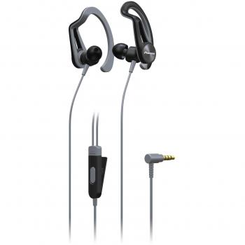 Pioneer E5T de H Auriculares deportivos con 7 horas de tiempo de unidad, schweis sresitent, resistente al agua gris