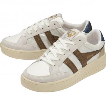 Gola Superslam Blaze Zapatillas de moda para mujer en azul marino/blanco