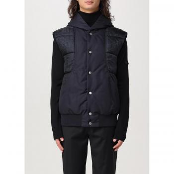 Balmain Men's Blue Monogram Vest Size L