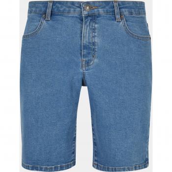 Urban Classics Men's Relaxed Fit Light Blue Washed Denim Shorts