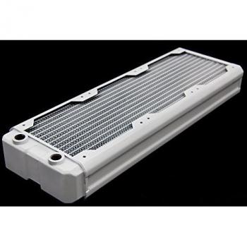 Black Ice Nemesis 360GTX Dual-Core Xtreme Profile Radiator - White