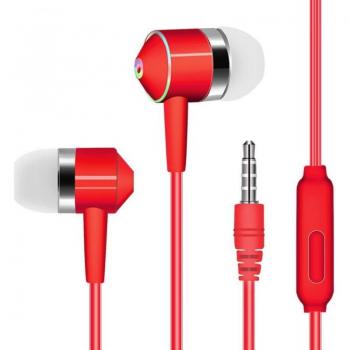 Auriculares In-ear Universales con Control de Línea y Subwoofer para Móviles iPhone y Xiaomi