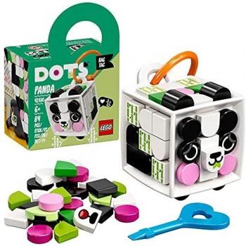 LEGO 41930 Dots Adorno para Mochila: Panda, Accesorio Personalizado, Juegos Creativos y Manualidades para Niños +6 Años