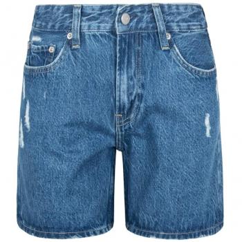 Pepe Jeans Short Marble Mid Denim Mujer 29 Azul
