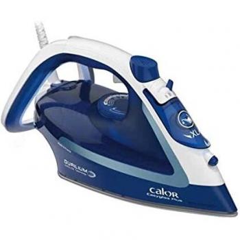 Plancha de vapor Calor Easygliss Plus FV5750C0, 2700W, 50g/min, Semelle Durilium Airglide, Anti-goteo, Desfrozado vertical