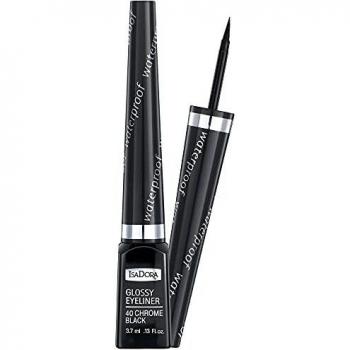Chrome Black Glossy Eyeliner 4ml - Colorful Finish