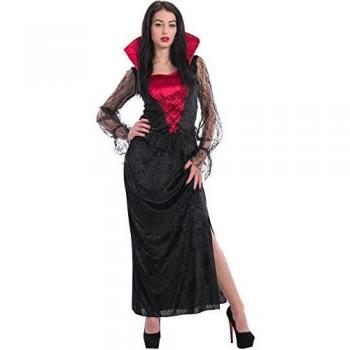 Carnival Toys 82097 Lady Vampira Disfraz, Talla única