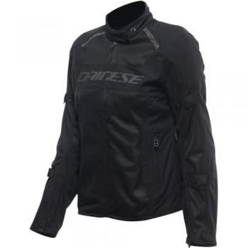 Chaqueta Dainese Air Frame 3 Tex para Mujer, Textil, Negro, Talla 52, Verano con Forro Cortavientos