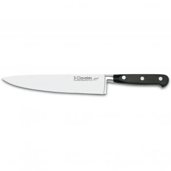 3 Claveles Cuchillo, Negro, 20 cm
