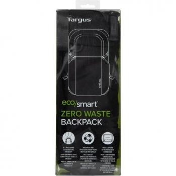 Mochila Targus EcoSmart Zero Waste para Portátil 15-16 Negro, Plástico Reciclado, Informal, Nueva, Categorías: Viaje, Oficina, Teletrabajo, Precio