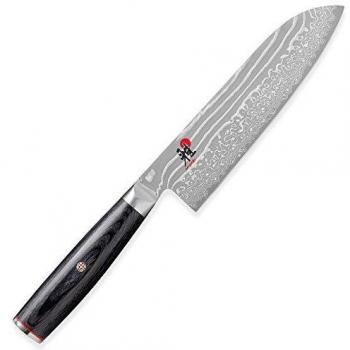 Miyabi 34684-181-0 Santoku 180 5000 FCD, Acero, Brun, 31 x 6 x 3 cm
