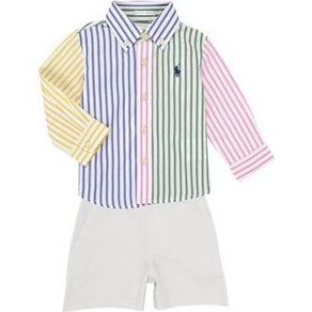 Conjunto Polo Ralph Lauren para bebé niño de algodón multicolor