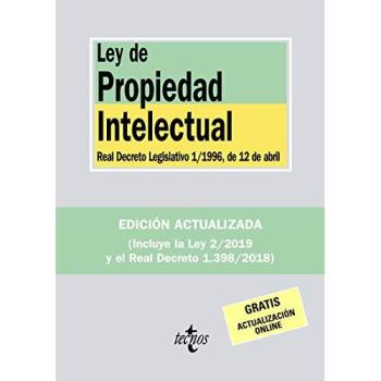 Ley de Propiedad Intelectual: Real Decreto Legislativo 1/1996, de 12 de abril