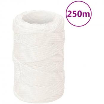Cuerda de barco polipropileno blanca intensa 2 mm 250 m