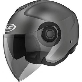 Casco HJC i40 Titanio Semi Mate Jet/Demijet Talla L