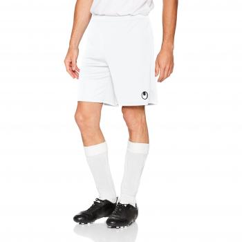 Uhlsport Center II Pantalón corto, Hombre, Blanco