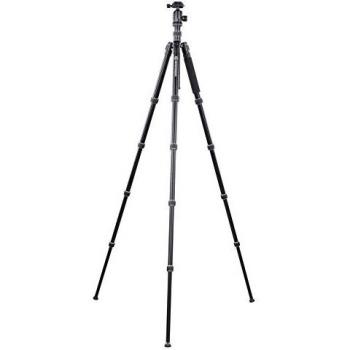 Bresser BR-7 Trípode de campo hasta 7KG de aluminio/negro