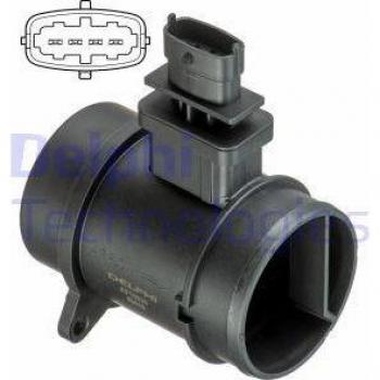Sensor de flujo de aire DELPHI AF10636-12B1, medidor de masa de aire, compatible con múltiples vehículos, tecnología avanzada para medición precisa del flujo de aire, fácil instalación, diseño duradero y eficiente