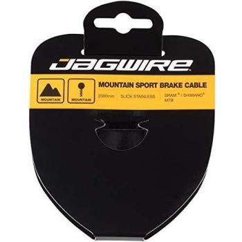Jagwirezcable de freno para bttzsport acero inoxidablez15x 2000mmzsramshimano 94ss2000unisex gris
