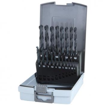 Ruko – Broca espiral Sets N, R HSS DIN 338, 19 pcs. en caja de plástico