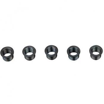 Boccola filettata con collare L=12mm, IG=M10x1,25/AG=M12x1,25, pack de 5 unidades