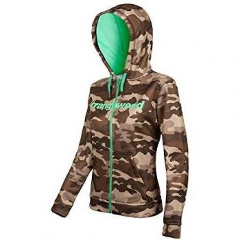 Trangoworld Liena-P Chaqueta, Mujer, Marron/Verde Primavera, M