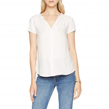 Vero Moda Vmdebbie Mano S/s Top Exp, Camiseta sin Mangas para Mujer, Blanco Snow White, 42
