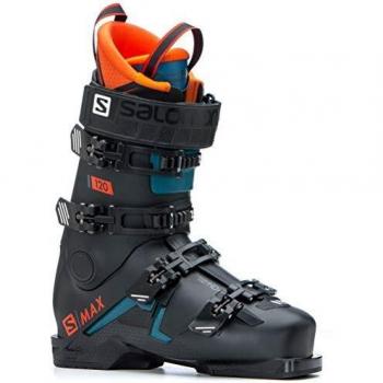 Salomon S-Max 120 - Botas de esquí, 29.5, Negro - Anaranjado