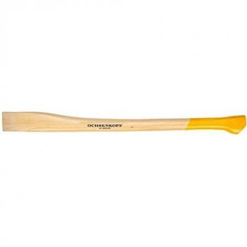 OCHSENKOPF Mango de repuesto para hacha de mano de hendir, Mango de madera de fresno, 800 mm, 780 g, Pomo, Herramienta forestal, OX E-84 E-0800
