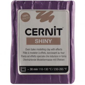Cernit Brillante 56g, Acrilla, Violeta, 7x5.5x1.5 cm