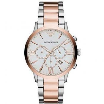 Emporio Armani Men's Chronograph Quartz Watch with Stainless Steel Strap AR11209
