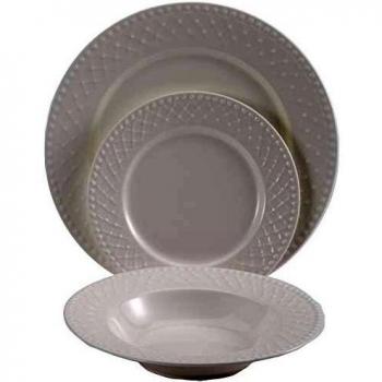 Pierre Cardin New Bone China Chérie Set 18pc Vajilla, Porcelana