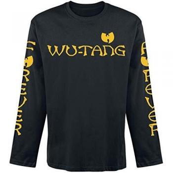 Wu Tang Clan Logo Manga larga Negro L
