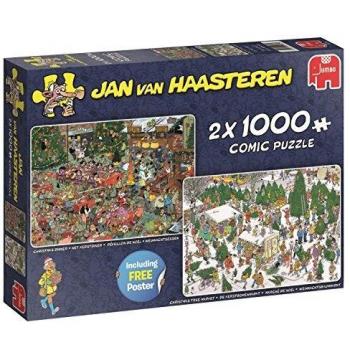 Jumbo Jan Van Haasteren Christmas Gifts 1000 Piece Puzzle