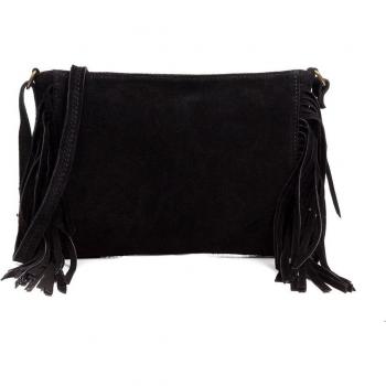 Bandolera Altare de Piel Gamuza para Mujer - Hecho en Italia, Vera Pelle Italiana