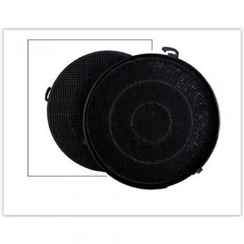 Filtro de carbón tipo 6 compatible con campanas Falmec (2 unidades) - 17 x 3 cm